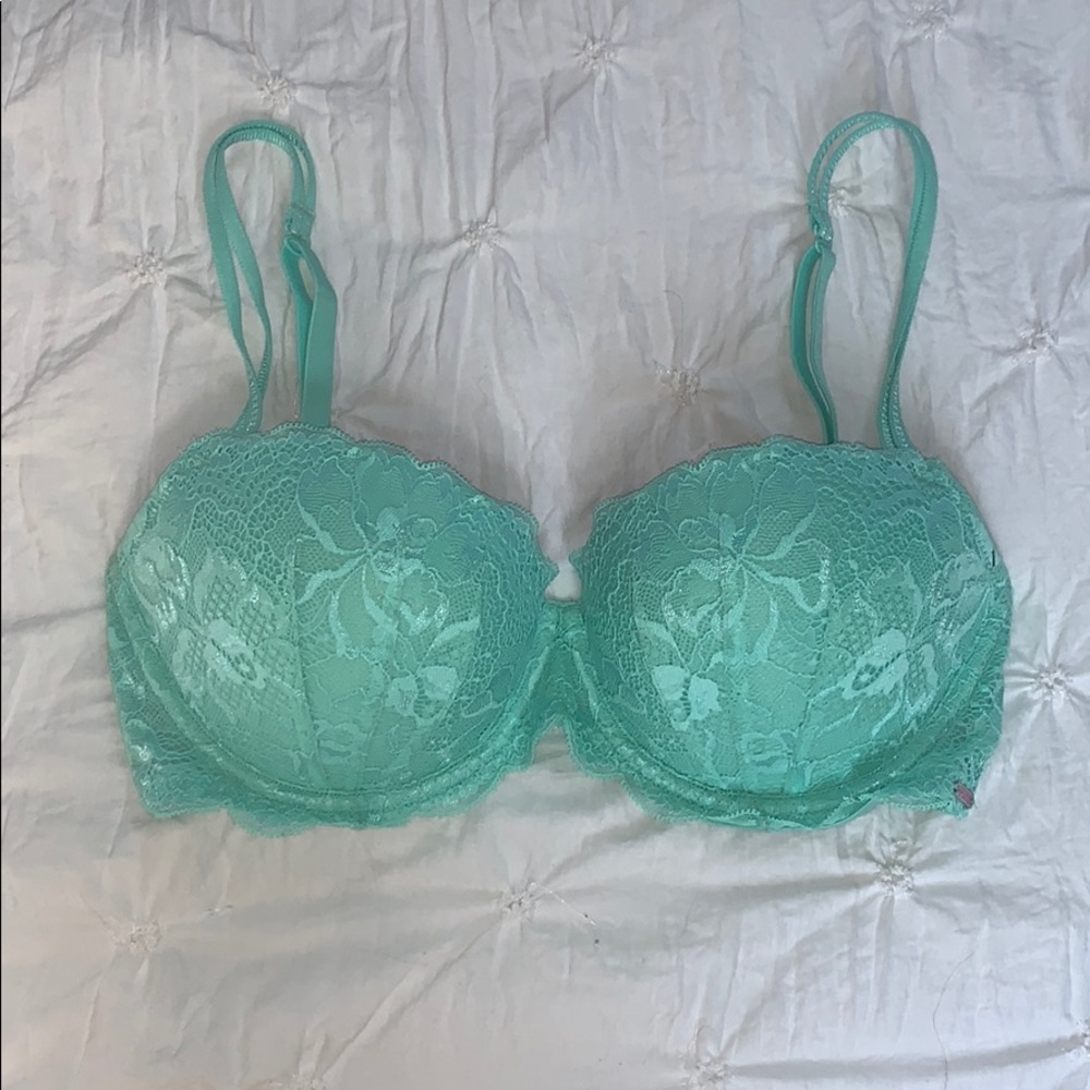 PINK lace bra